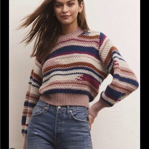 Z SUPPLY Asheville Striped Sweater